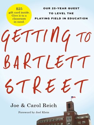 cover image of Getting to Bartlett Street
